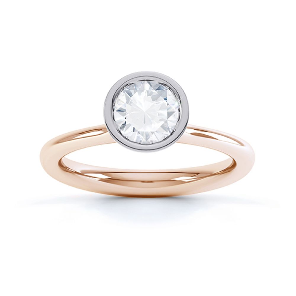 R1D023 Oceana top view in Rose gold R1D023 Oceana top view in Rose gold