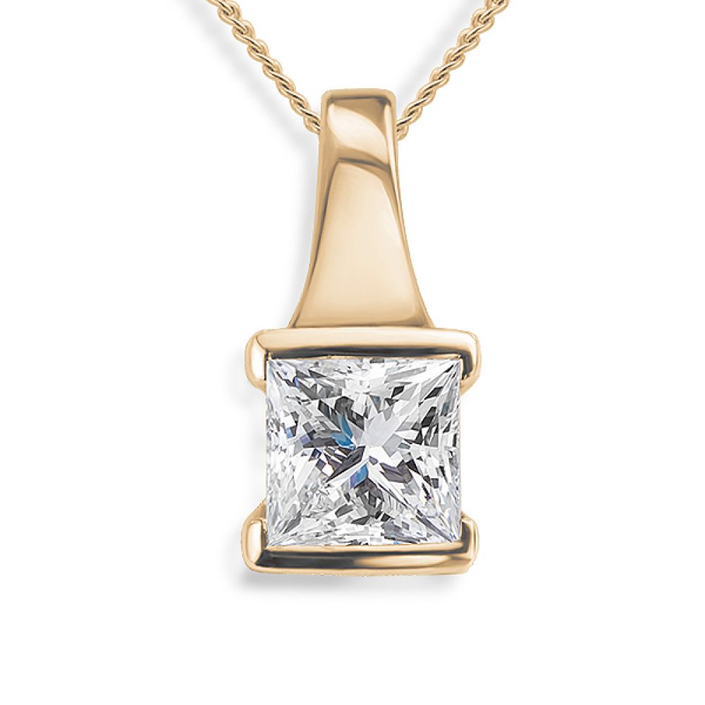 Celeste diamond necklace in Rose Gold Celeste diamond necklace in Rose Gold