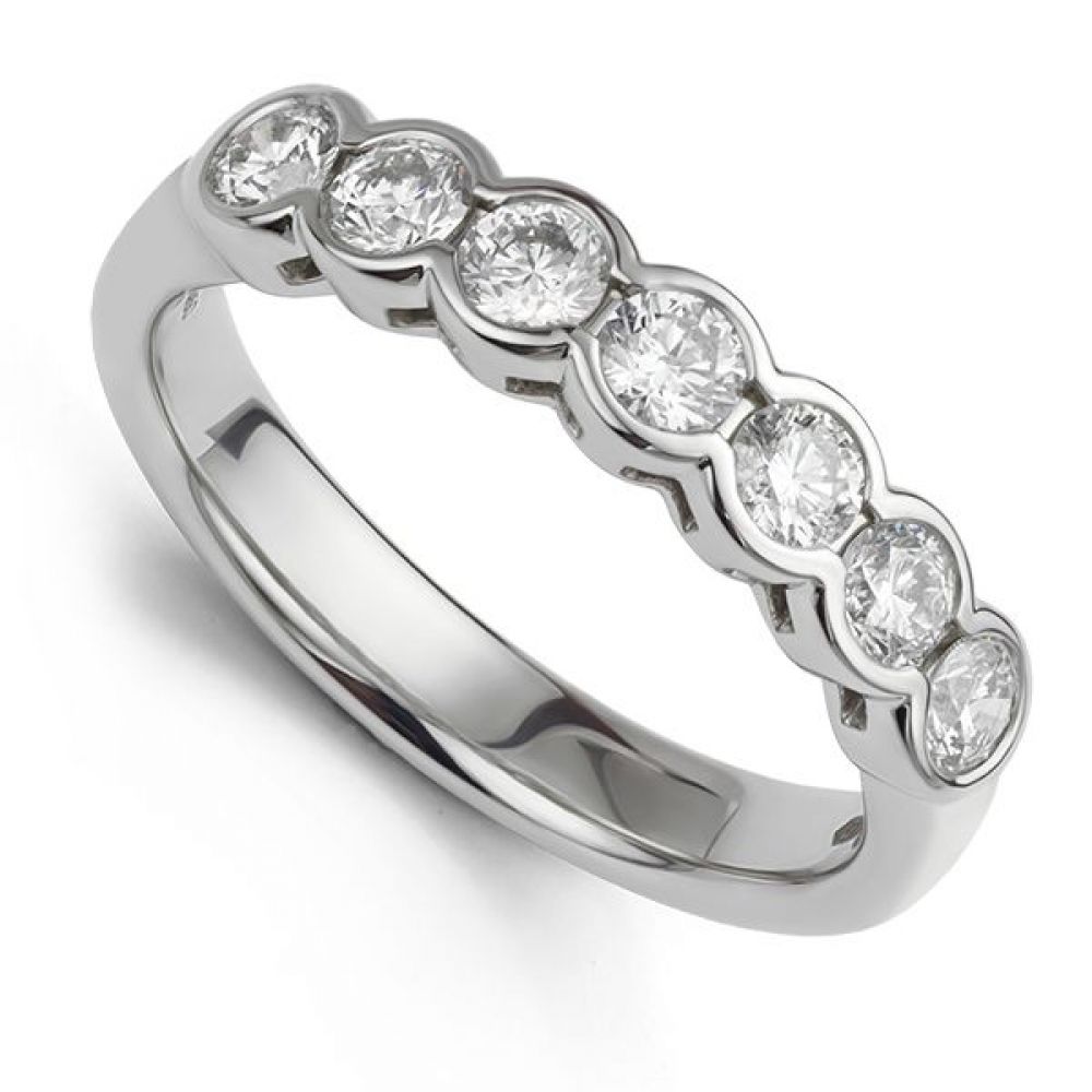 Bezel Set Diamond Eternity Ring