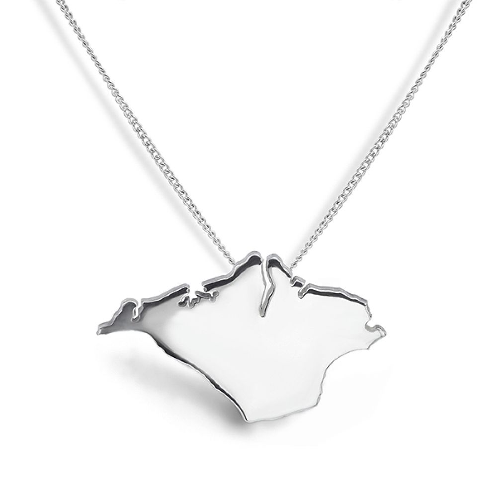 Silver Isle of Wight Necklace Silver Isle of Wight Necklace