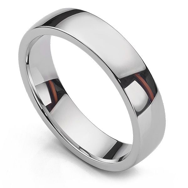Afton Cushion Court Wedding Ring Main Image