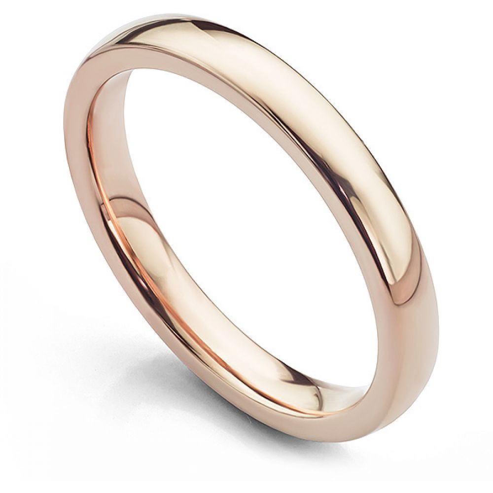 Afton wedding ring 2.5mm in Rose Gold Afton wedding ring 2.5mm in Rose Gold