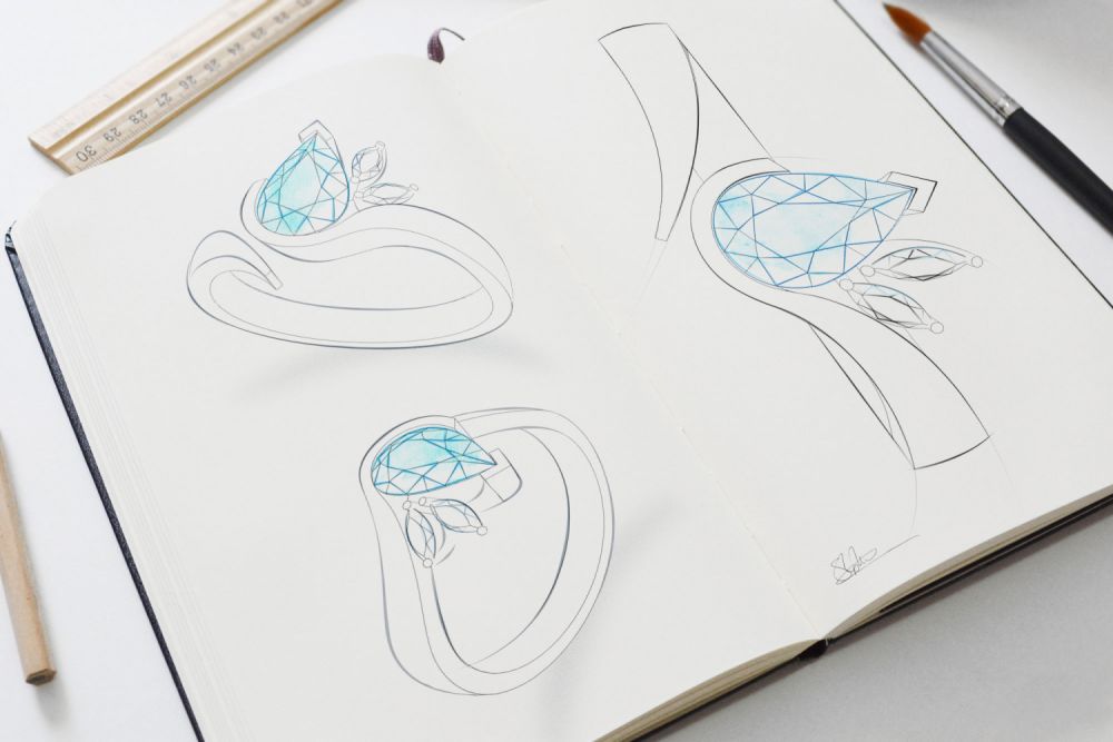 Bespoke jewellery design service Bespoke jewellery design service
