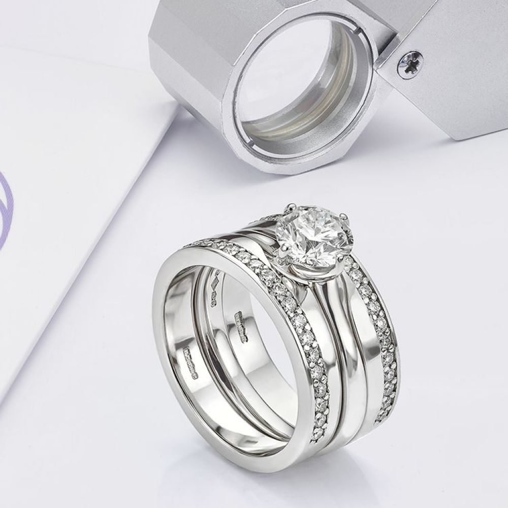 Shaped Wedding Rings Shaped Wedding Rings