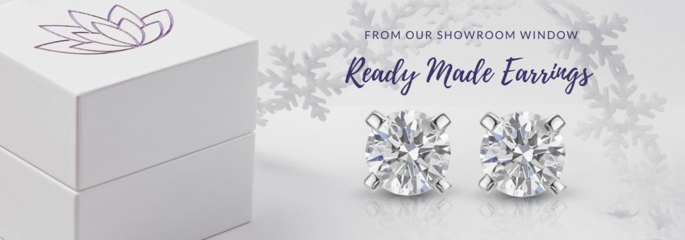 Celebrate and Discover Ready Made Diamond Earrings