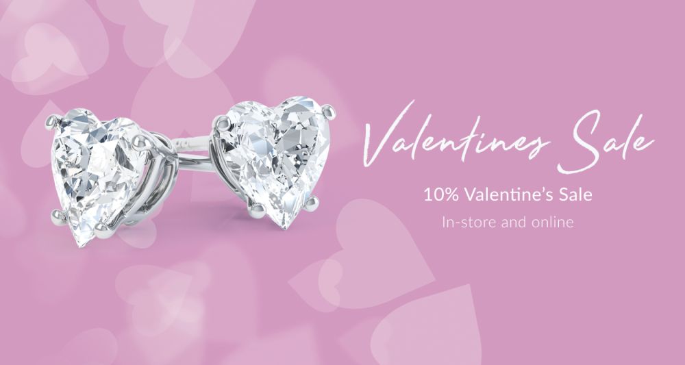 Valentines Heart Shape Earrings