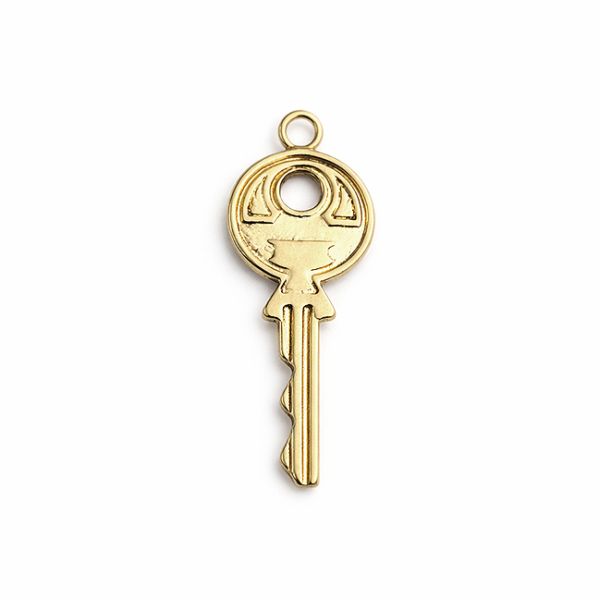 Mini Gold Pre-Owned Yale Key Charm Main Image
