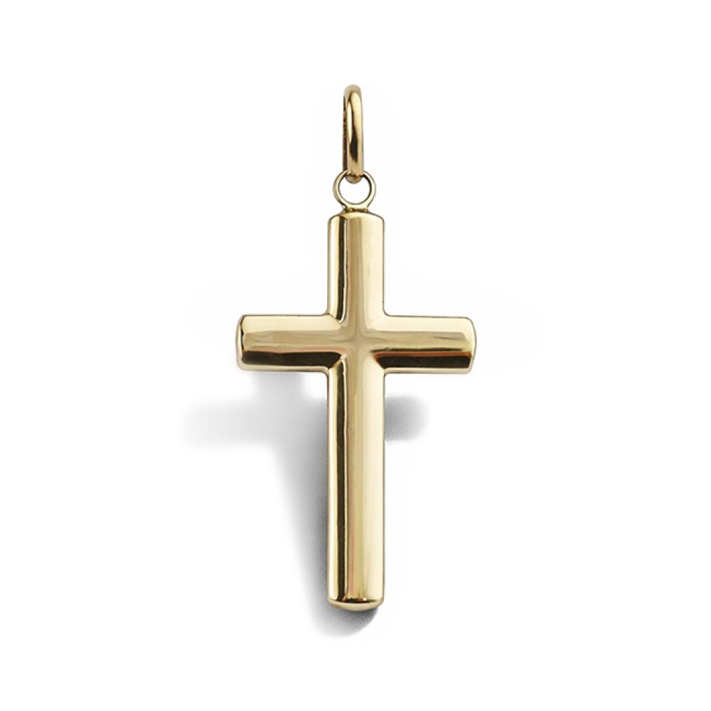 Pre-loved 8ct yellow gold cross pendant