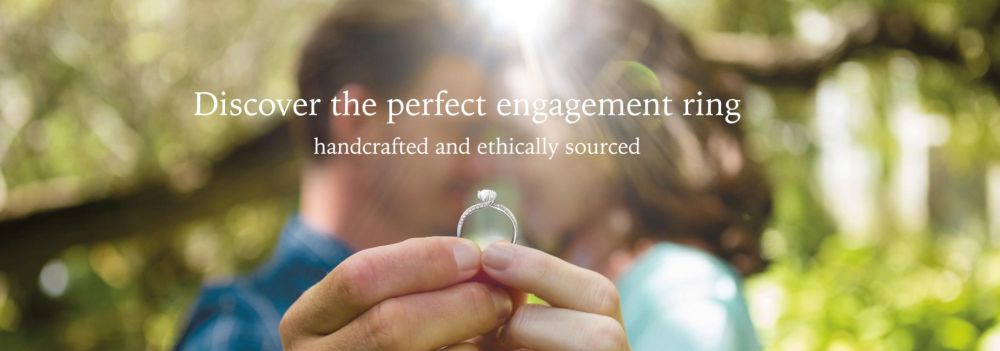 Lab-grown diamond engagement rings