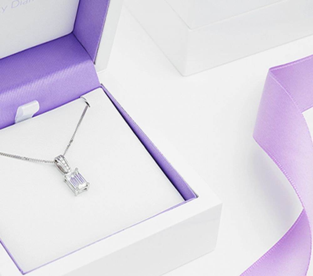 Fancy Shape Diamond Pendant - PH011 Fancy Shape Diamond Pendant - PH011
