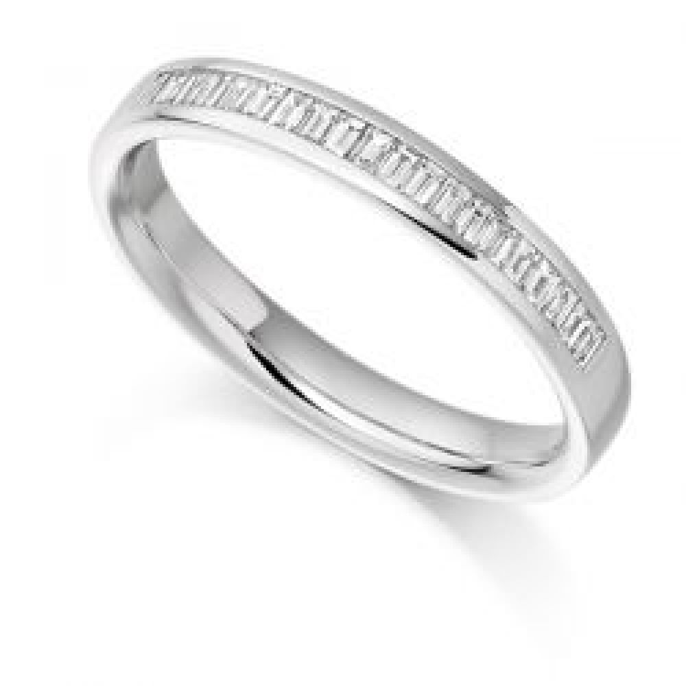 Baguette Cut Eternity Ring Baguette Cut Eternity Ring