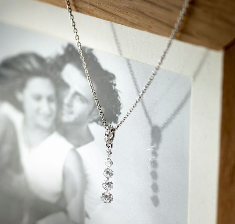 Diamond drop pendants - Chandelier