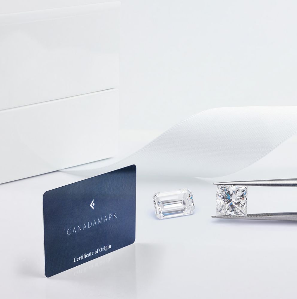Ethical Canadamark diamonds
