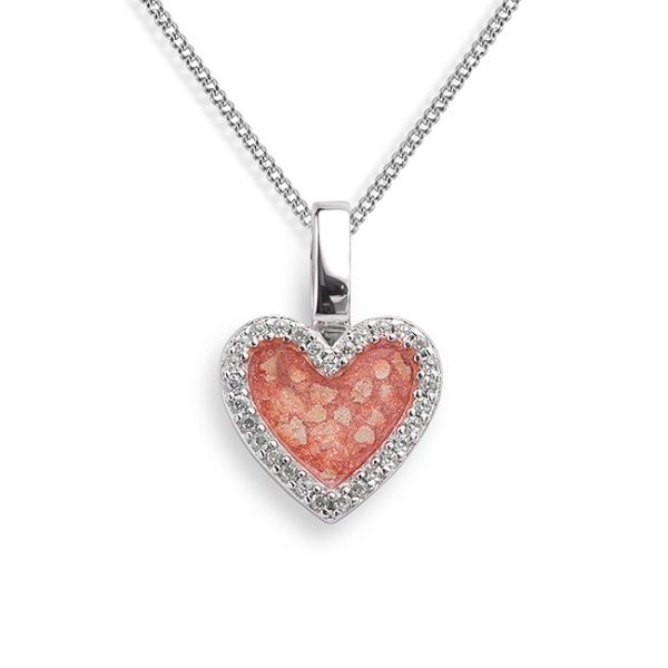 Heart Halo Ashes Pendant Main Image