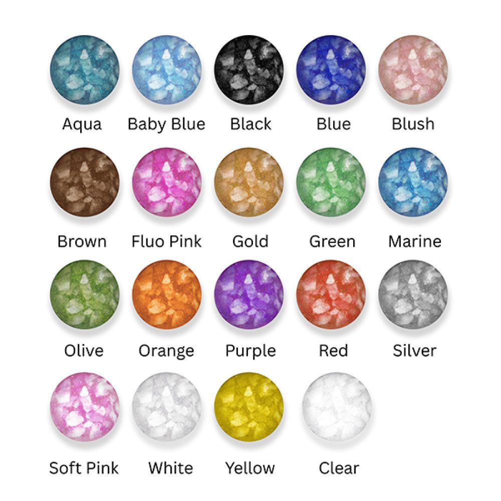 Ashes colours palette
