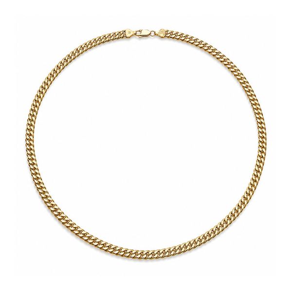 Pre-Loved 22 Inch 9ct Gold Curb Chain  Main Image
