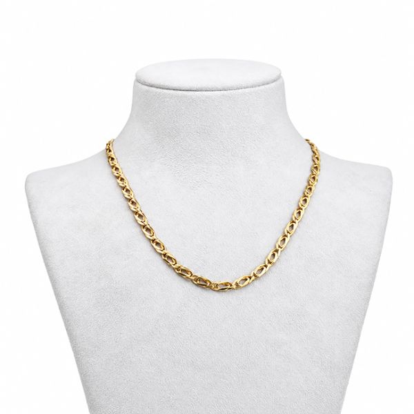 14ct Italian Gold Double Curb Chain – 20 Inches Main Image