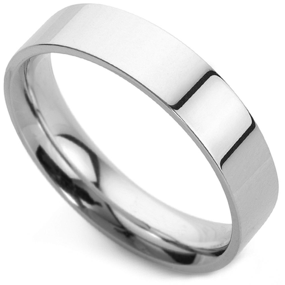 Culver - Flat Court Wedding Band Culver - Flat Court Wedding Band