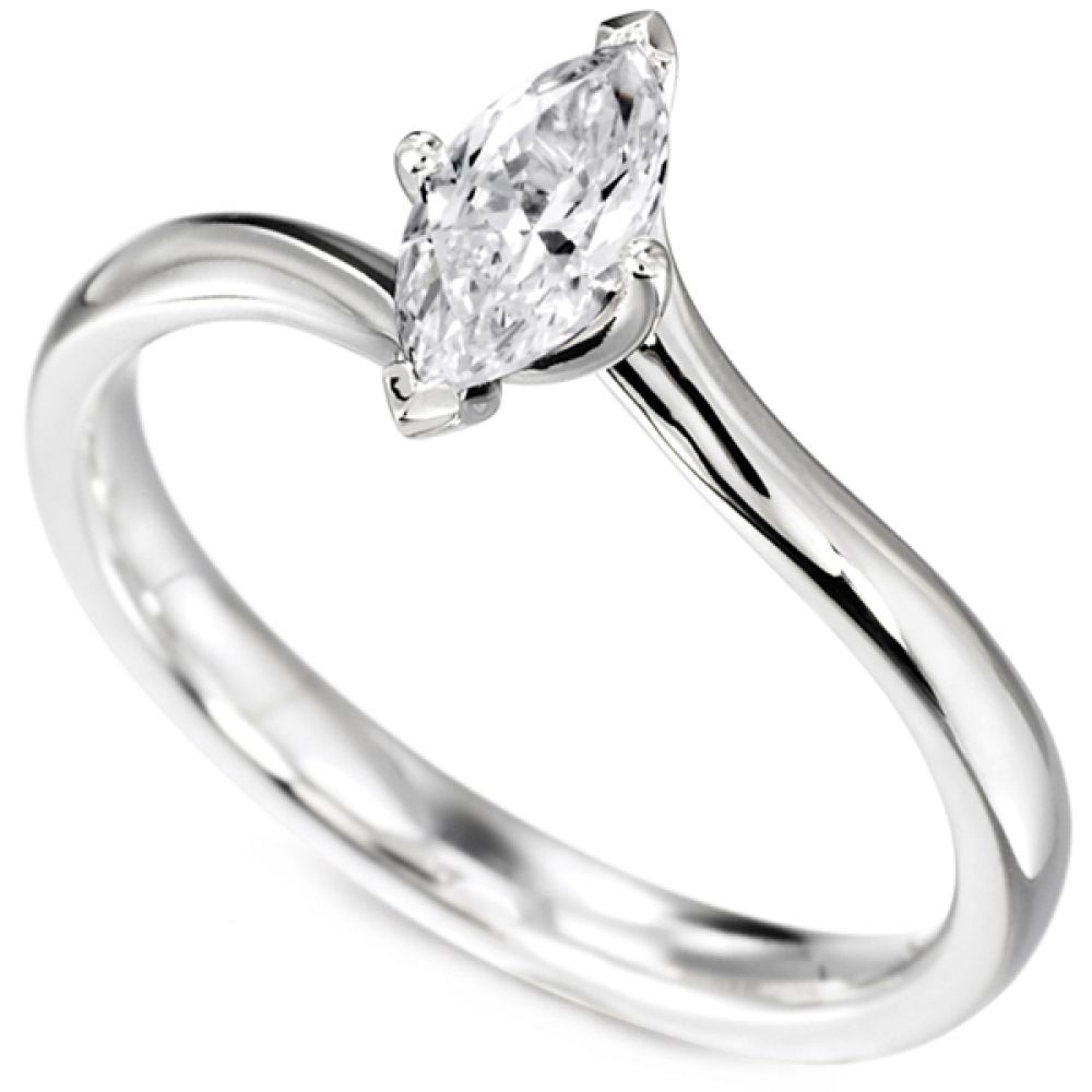 Venice-Marquise Solitaire Ring