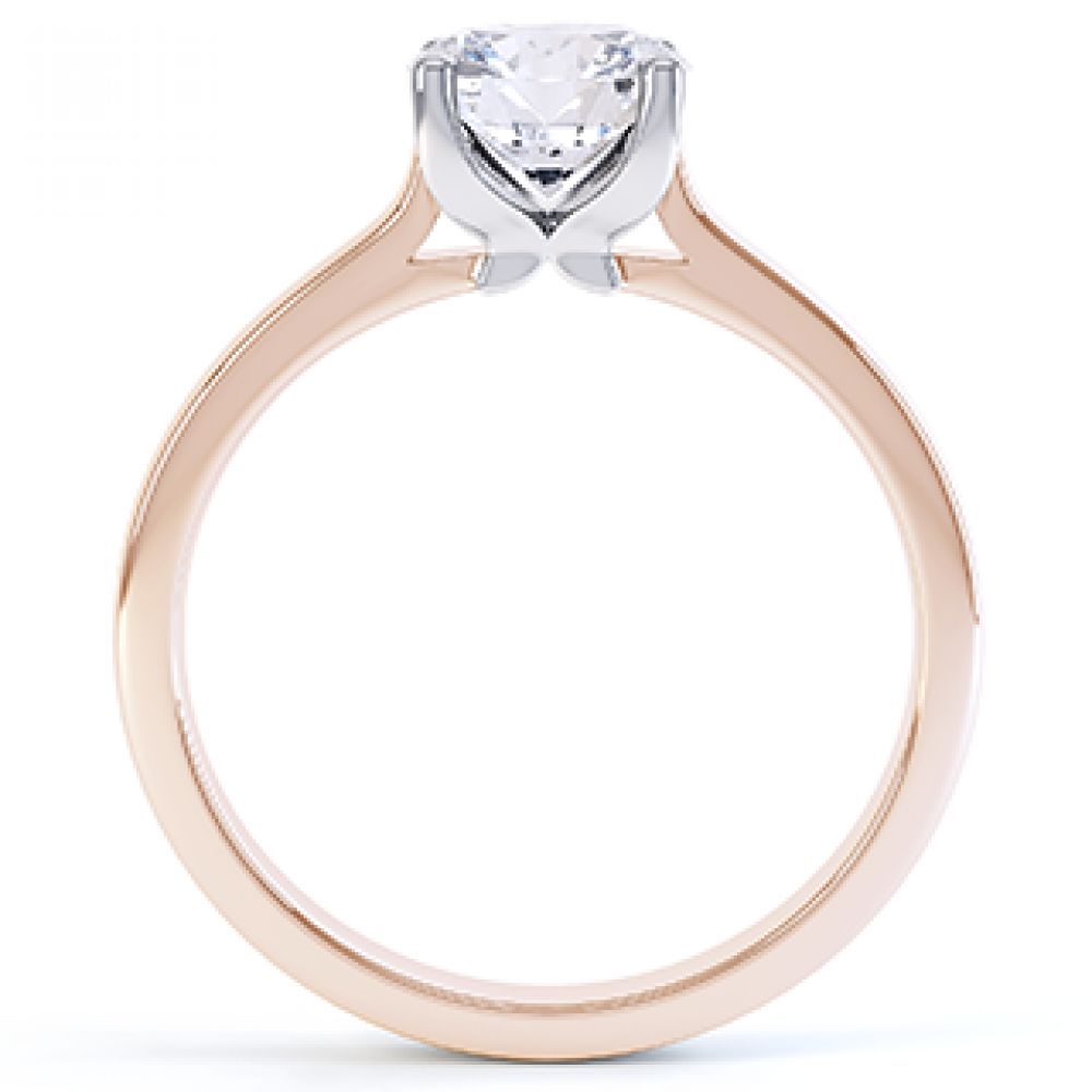 Beau - R1D020 solitaire engagement ring