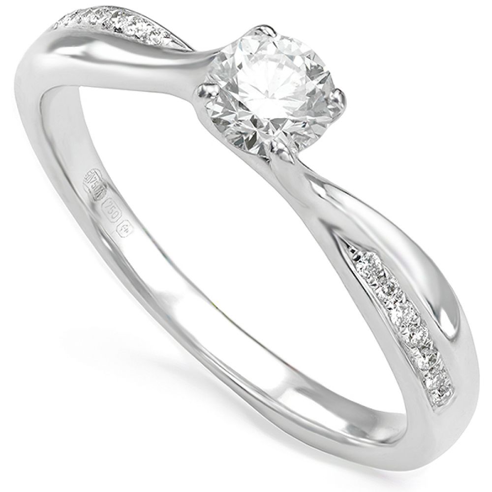 Juliana Twist Engagement Ring