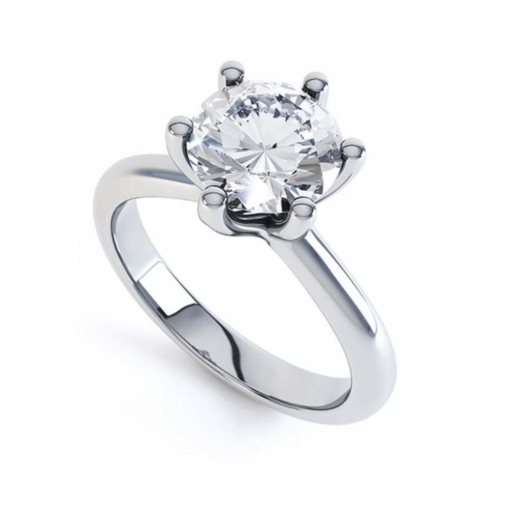 Destiny Diamond Solitaire Engagement Ring