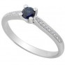 Blue sapphire and diamond engagement ring Blue sapphire and diamond engagement ring