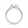Chloe engagement ring white gold side view Chloe engagement ring white gold side view
