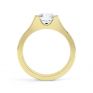 Chloe engagement ring yellow gold side view Chloe engagement ring yellow gold side view