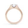 Chloe engagement ring rose gold side view Chloe engagement ring rose gold side view