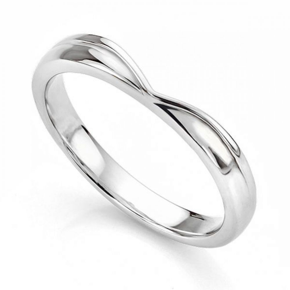 Wishbone Shaped Wedding Ring