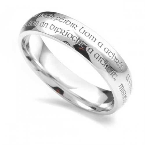 Platinum wedding rings unusual