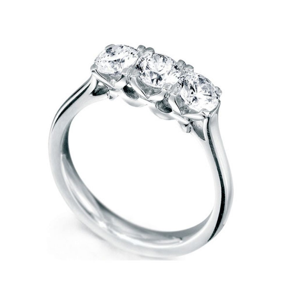 Roma - Three stone Engagement Ring Roma - Three stone Engagement Ring