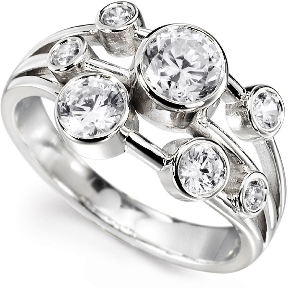 Rainfall - 1ct Bubble ring Rainfall - 1ct Bubble ring