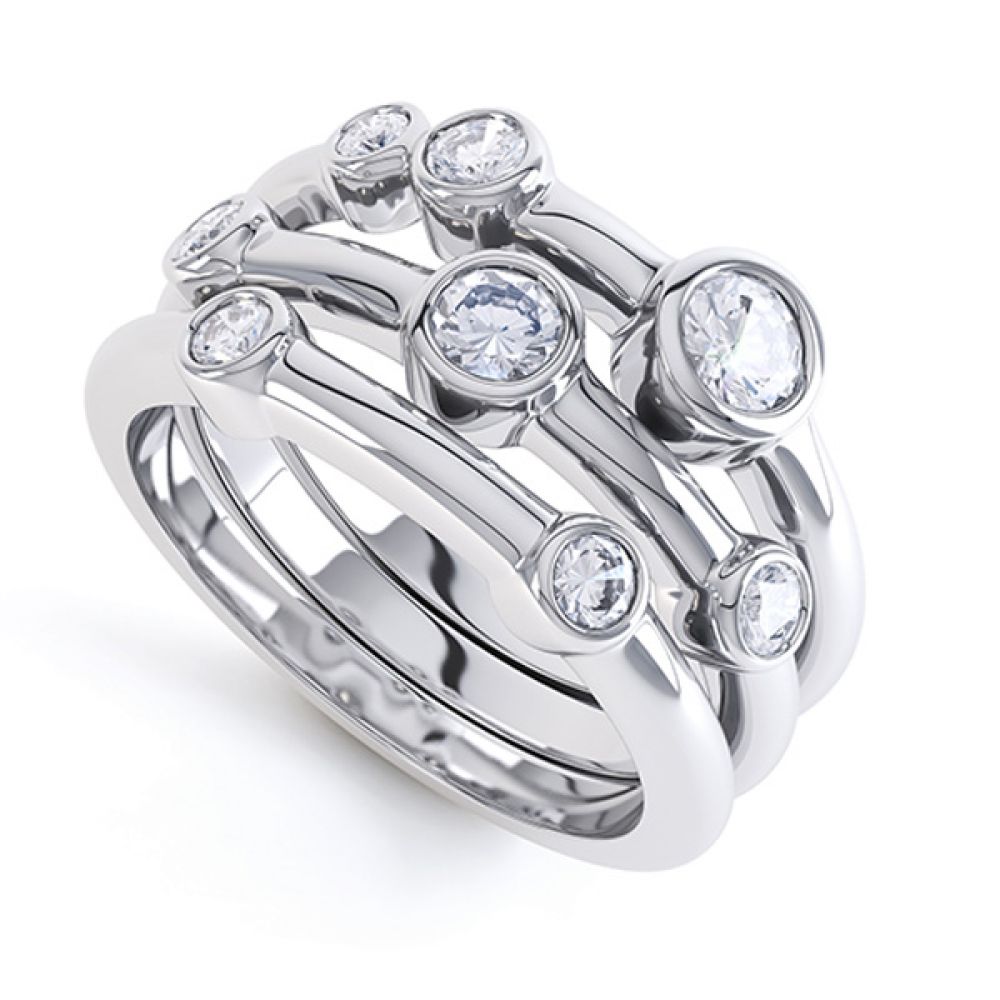 Polly - Set of 3 Stacking Bubble Rings Polly - Set of 3 Stacking Bubble Rings
