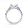 Sideways East-West Set Marquise Diamond Ring Side View White Gold Sideways East-West Set Marquise Diamond Ring Side View White Gold
