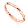 0.06ct Elegant Fully Flush Set 2mm Diamond Band In Rose Gold 0.06ct Elegant Fully Flush Set 2mm Diamond Band In Rose Gold