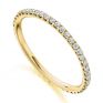 0.50cts Finely Claw Set Full Diamond Eternity Ring In Yellow Gold 0.50cts Finely Claw Set Full Diamond Eternity Ring In Yellow Gold