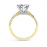 Tiffany Style Compass Set 4 Claw Diamond Ring Side View Yellow Gold Tiffany Style Compass Set 4 Claw Diamond Ring Side View Yellow Gold