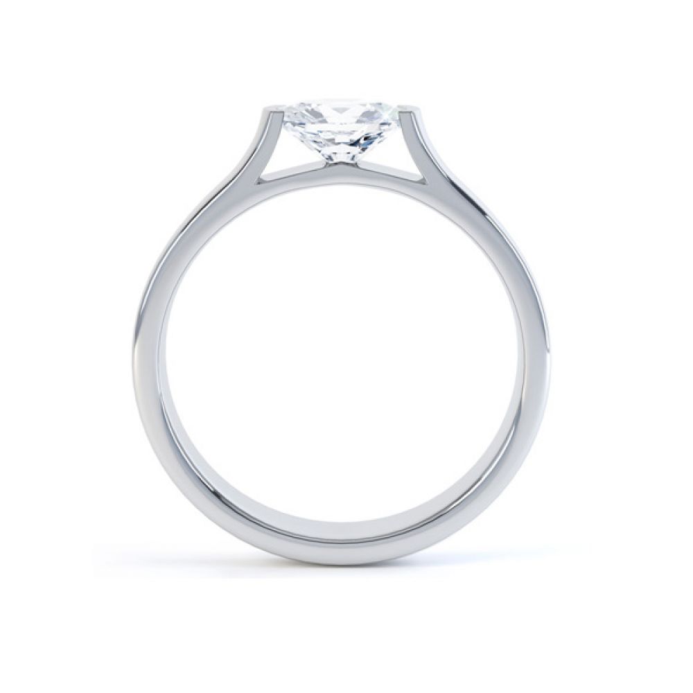 Sideways oval hotsell engagement ring