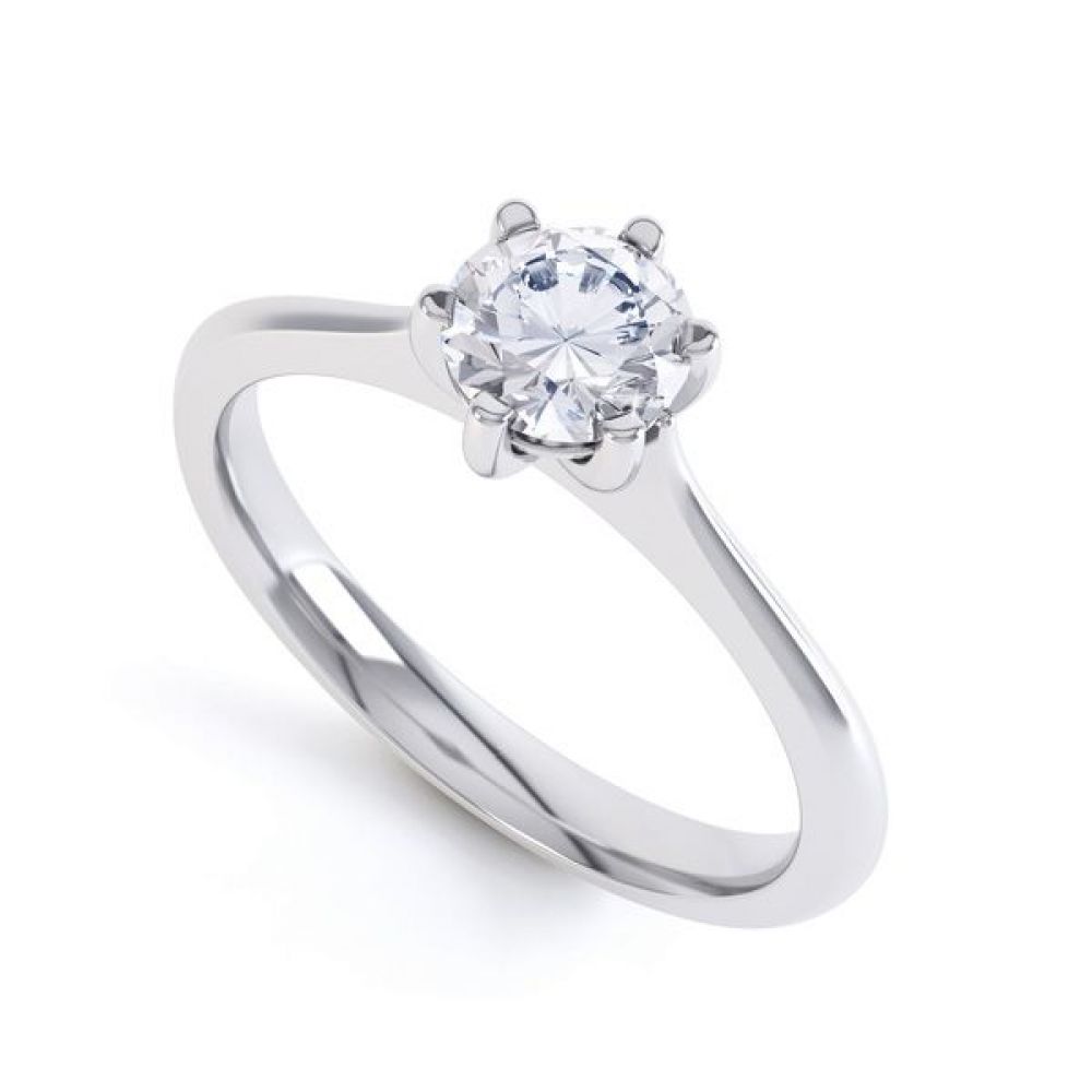 Cara - Basket Set Diamond Solitaire