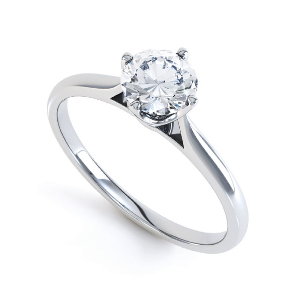 Empress - Compass Set Diamond Solitaire