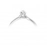 Split Shoulder 2 Claw Marquise Diamond Ring White Gold Side Split Shoulder 2 Claw Marquise Diamond Ring White Gold Side