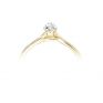 Split Shoulder 2 Claw Marquise Diamond Ring Yelow Gold Side Split Shoulder 2 Claw Marquise Diamond Ring Yellow Gold Side