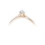 Split Shoulder 2 Claw Marquise Diamond Ring Rose Gold Side Split Shoulder 2 Claw Marquise Diamond Ring Rose Gold Side
