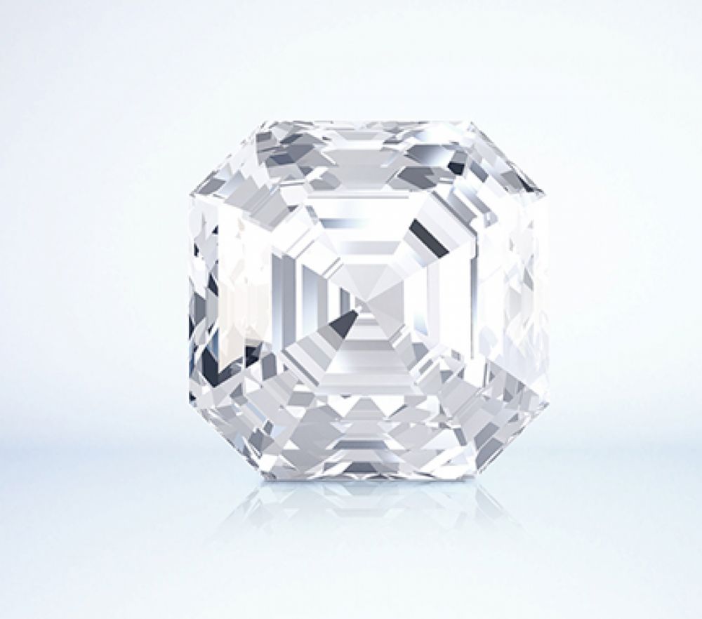 Asscher Cut Diamond Ring