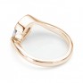 Ursa Marquise diamond solitaire engagement ring fairtrade rose gold side view Ursa Marquise diamond solitaire engagement ring fairtrade rose gold side view