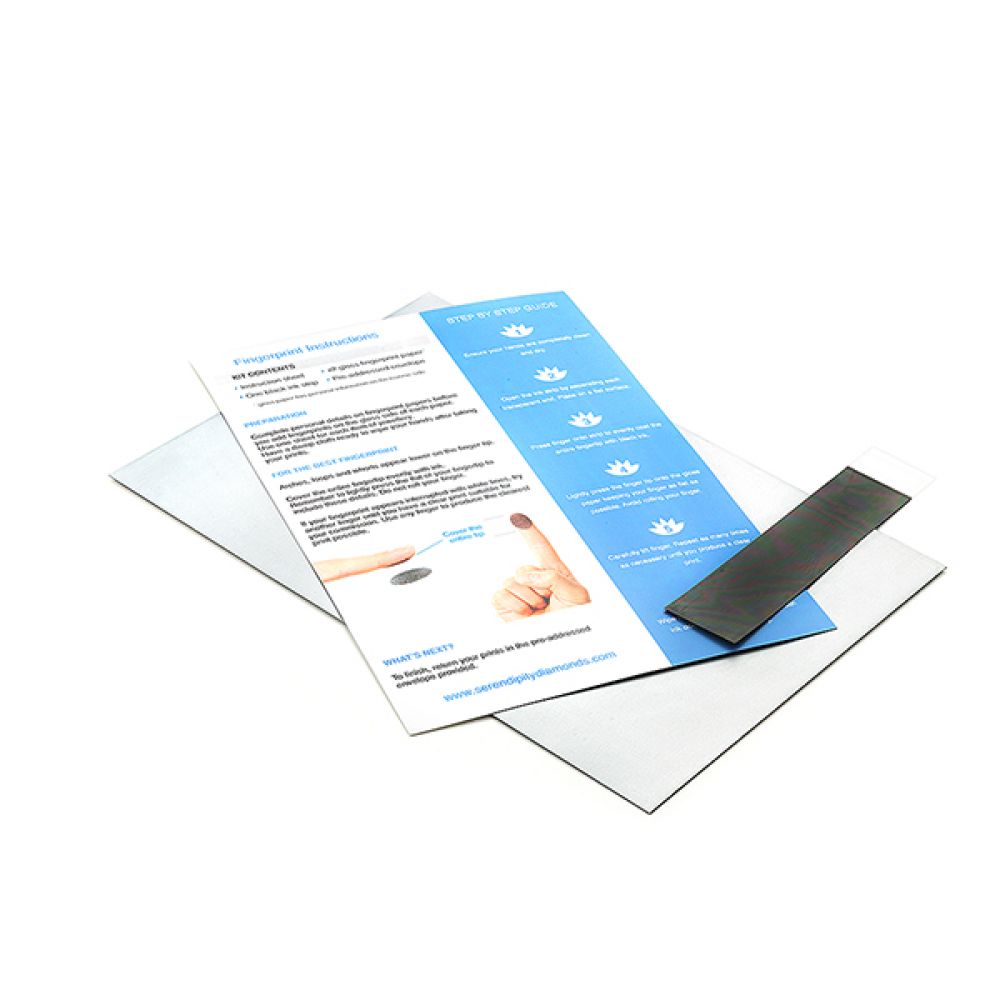 Fingerprint Ink Pad Open Fingerprint Ink Pad Open