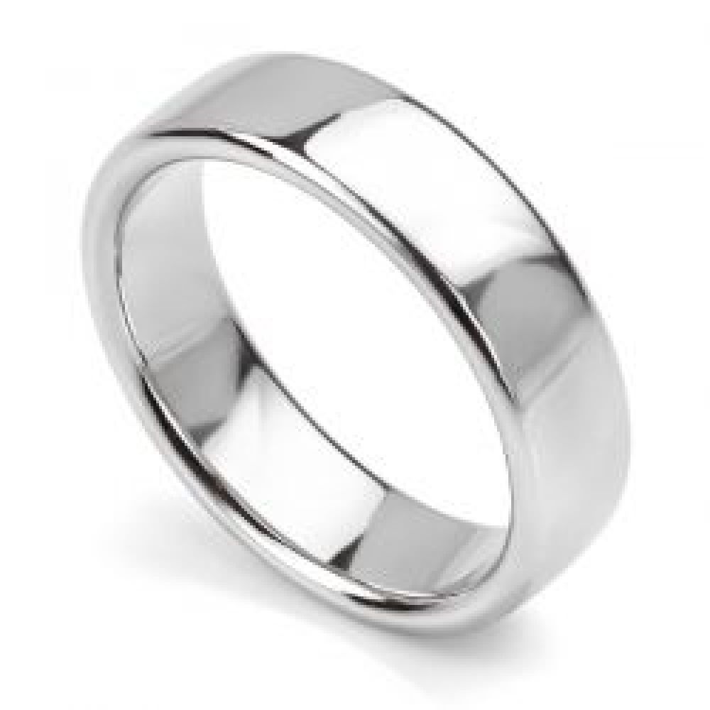 Heavy Weight Slight Court Wedding Ring