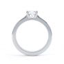 May, princess cut diamond solitaire - Side May, princess cut diamond solitaire - Side
